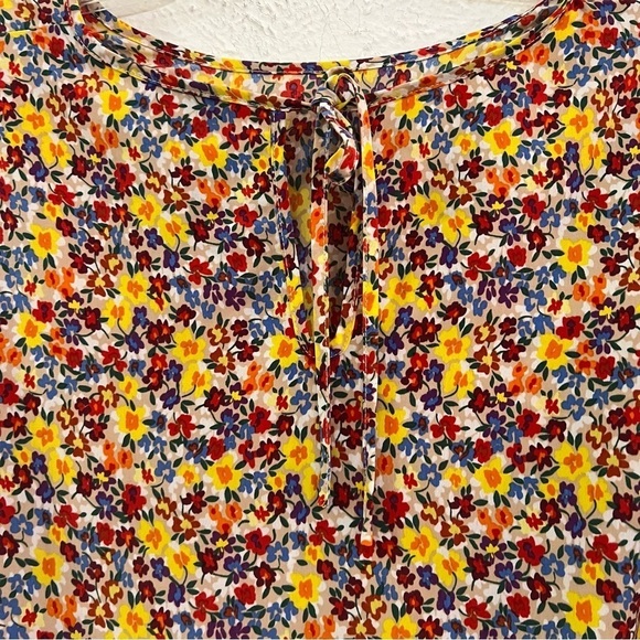Molly Bracken multicolored floral ruffle blouse - Picture 3 of 7